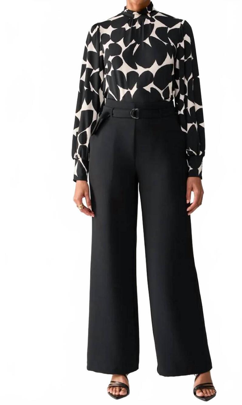 NEW SANCTUARY upright high rise pants in black